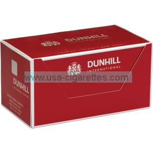 Dunhill International Red box cigarettes